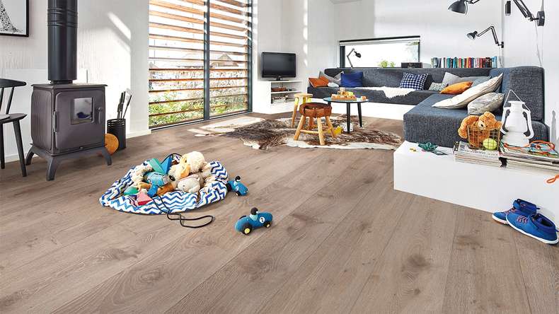 MEISTER Laminate flooring - MeisterDesign LL 250 Bach oak 07143 | synchronised embossing (600009-2052248-07143)