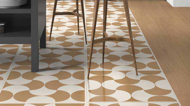 Gerflor adhesive vinyl - Creation 55 Luna Amber