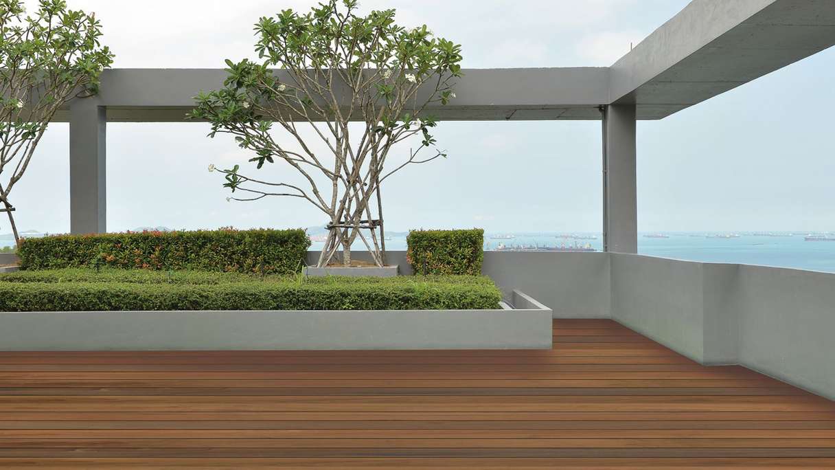 TerraWood Wood Decking Ipé PRIME 21 x 145mm - smooth on both sides