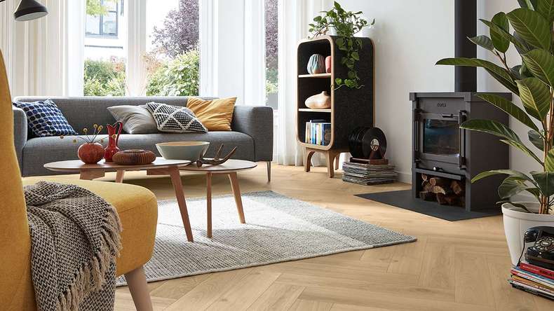MEISTER Parquet Flooring - Longlife PS 500 Oak authentic cream (500007-0710142-09020)