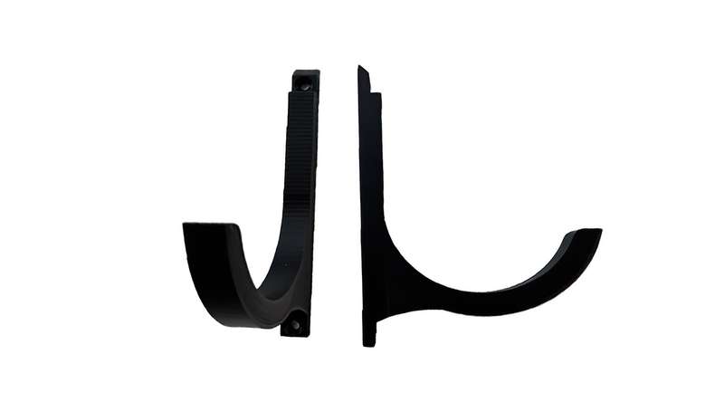 planeo 3D wine rack / bottle holder - black 2 pcs