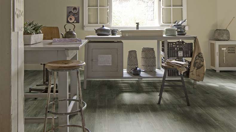 Forbo Allura Wood 70 adhesive vinyl - Sage Ash 750 x 150 mm (63664DR7)