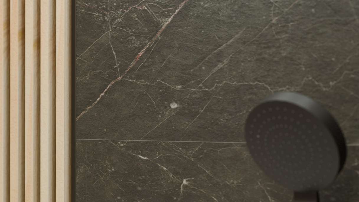 planeo wall cladding SPC - CeraRock Tile Black Slate 120 x 60 cm
