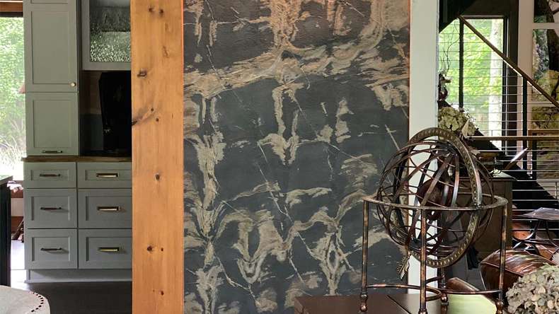 planeo EVOLITH Slate&Stone - Natural stone wall cladding Terracrust 1220 x 610 mm