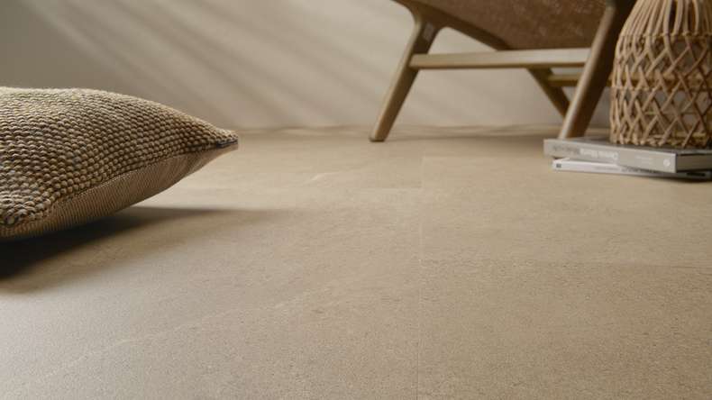 Gerflor adhesive vinyl - Creation 40 Curton Stone Taupe XL