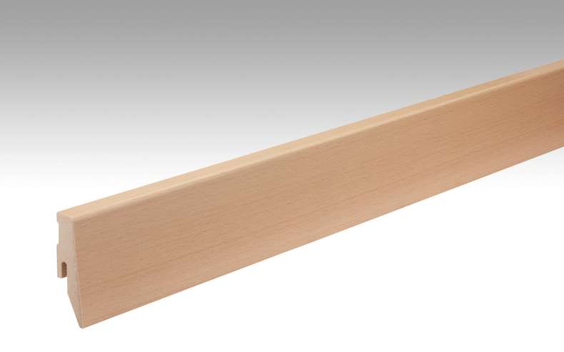 MEISTER Skirtings Beech 019 - 2380 x 60 x 20 mm (200049-2380-00019)