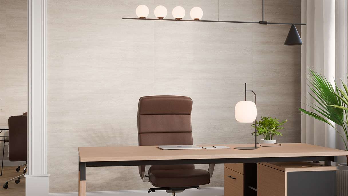 planeo wall cladding SPC - CeraRock Tile Stripes Light Travertine 120 x 60 cm