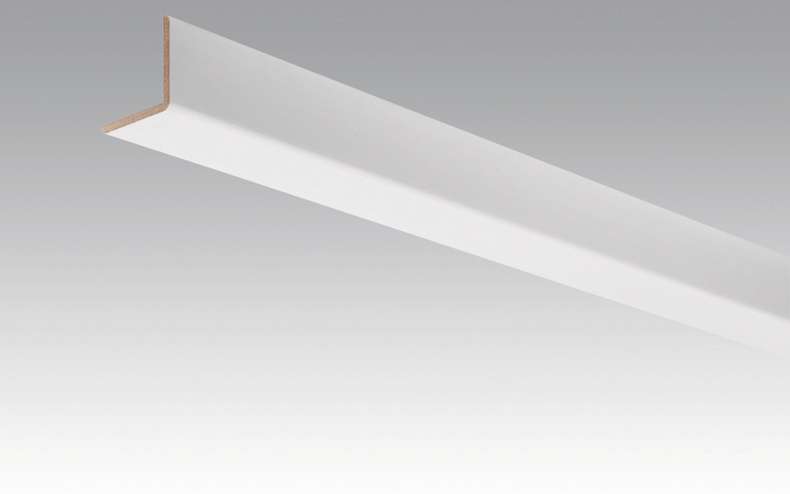 MEISTER Skirting Boards Angle Skirting Whiteline 4074 - 2380 x 33 x 3.5 mm (200035-2380-04074)