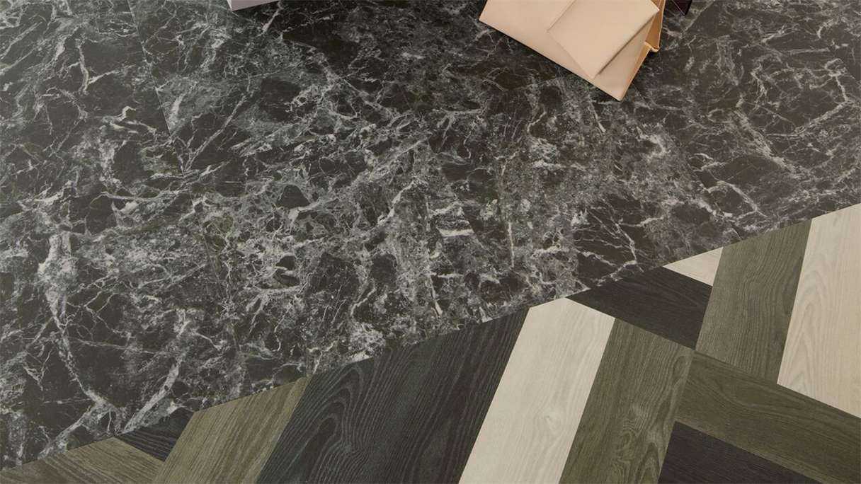 Forbo Allura Material 55 Adhesive Vinyl - Forest Marble (636784DR5_con)