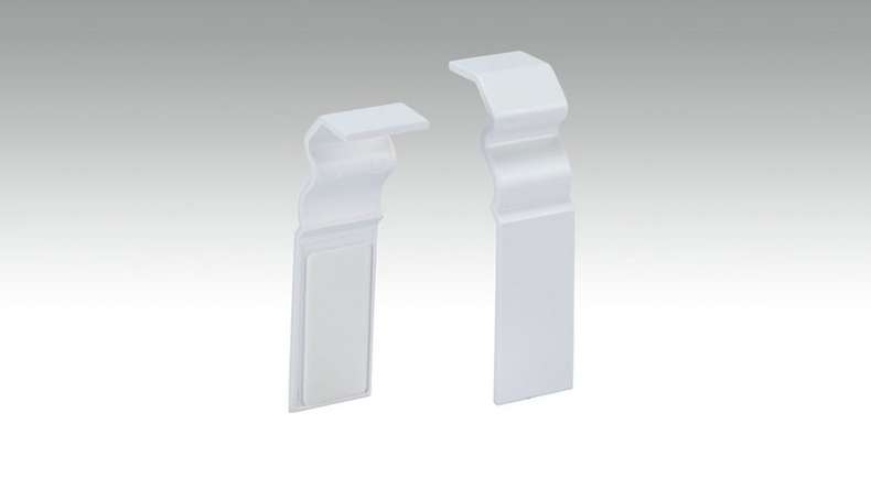 Connecting piece self-adhesive for skirting board F100201AB Alt-Berlin White 18 x 60 mm (9062162001)