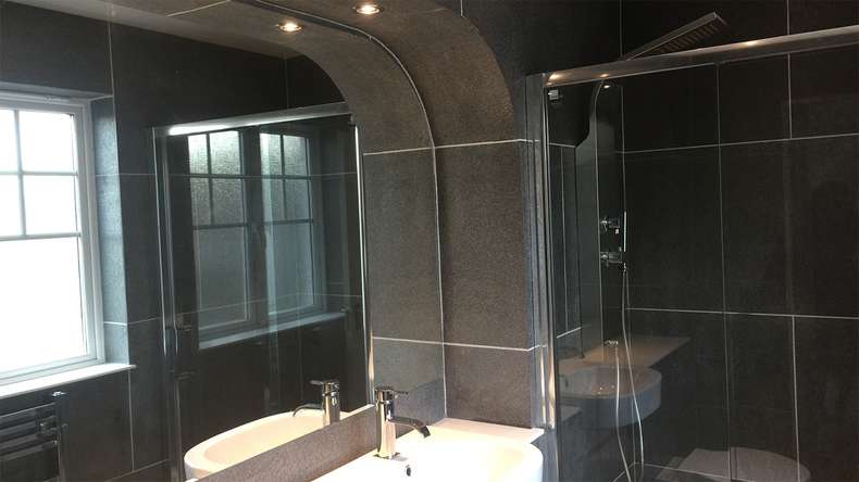 planeo EVOLITH Slate&Stone - Natural stone wall cladding Stellar Void 1220 x 610 mm