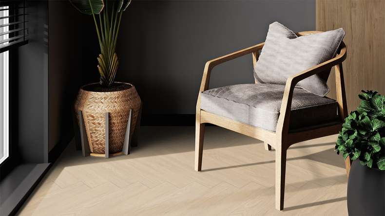 Gerflor adhesive vinyl - Virtuo 55 Glue Down HB Blomma beige | Authentic appearance (39201460)