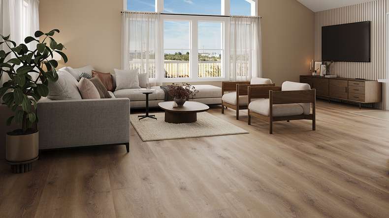 planeo Rigid click vinyl - Oak Chania 1.82m long XL plank (P72206U)