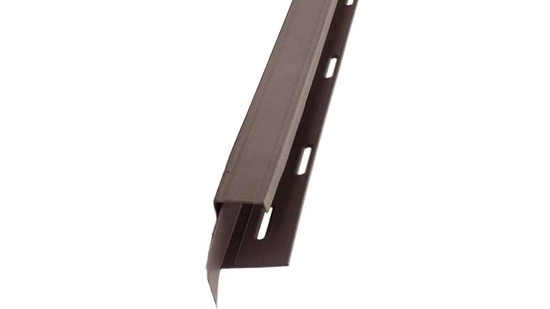 planeo facades Universal U-profile 2-piece Cedar Blend - 1850 x 50 x 50 mm