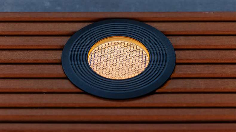 planeo patio lighting 12V - LED recessed light Onyx 90 RA - 2W 76Lumen