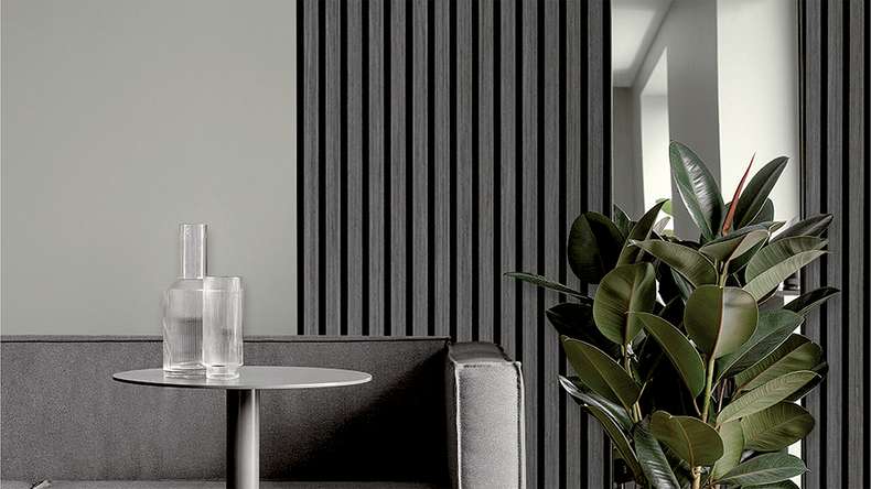 Skaben SilentWall acoustic panels - natural black oak