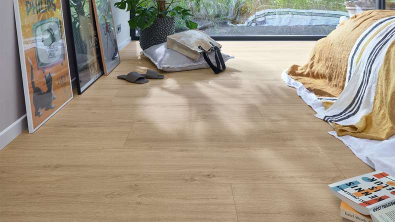 MEISTER design flooring MeisterDesign. next DD 500 S - 07122 rock oak sand | integrated footfall sound insulation (400054-1287220-07122)