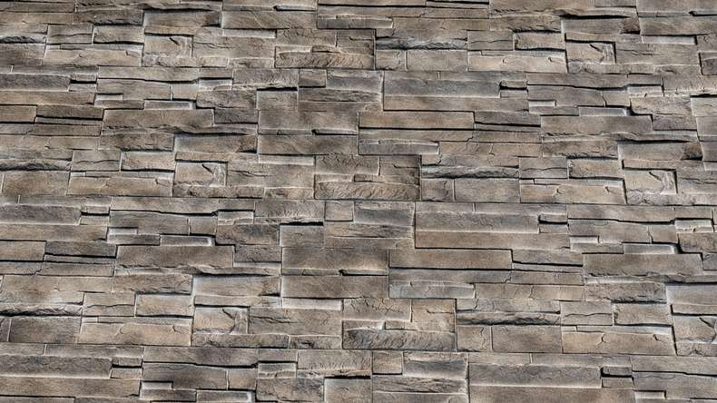 planeo stone-look façade panel - NoviStone Silex Flint 1054 x 334 mm