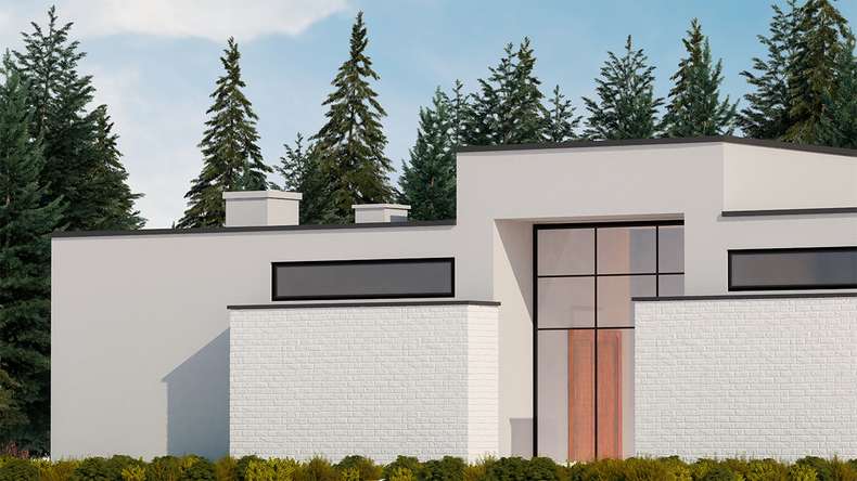 planeo StoneWall Solid stone slips - Carrara