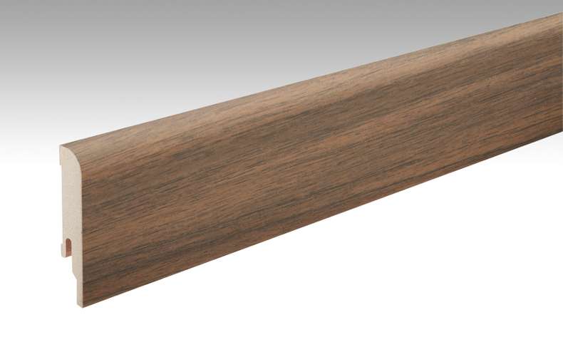 MEISTER Skirtings Walnut Amore 6389 - 2380 x 80 x 16 mm (200006-2380-06389)