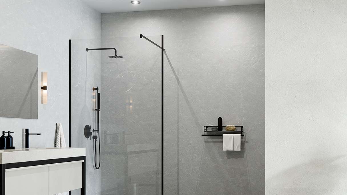 planeo wall cladding SPC - CeraRock Tile Concrete Light 120 x 60 cm
