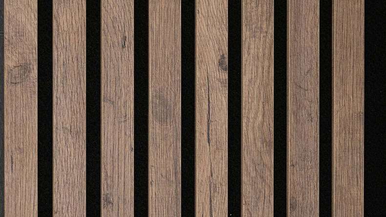 MEISTER acoustic panels Acoustic Sense - reclaimed oak 7032 - 260 x 33 cm