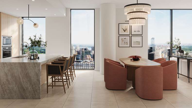 planeo Rigid Click Vinyl - Luna Beige XXL Tile | Impact sound insulation integrated (DF-KF-994-030)