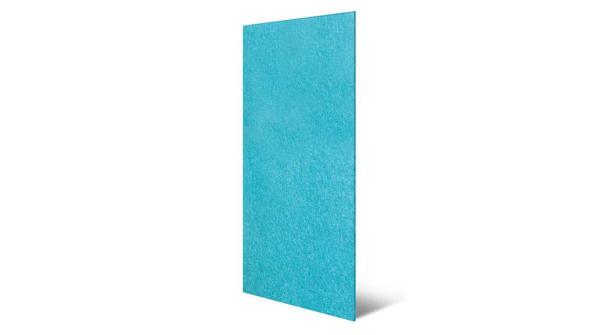 planeo acoustic felt panel - MixWall EcoColor Line Lagoon Blue 52 x 104 cm (PLMW-40021B)