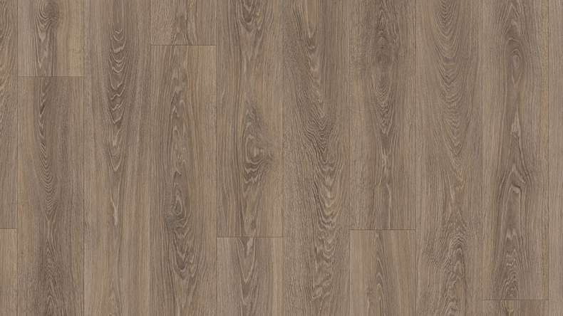 Gerflor adhesive vinyl - Creation 55 Charming Oak Smoked | Synchronised embossing