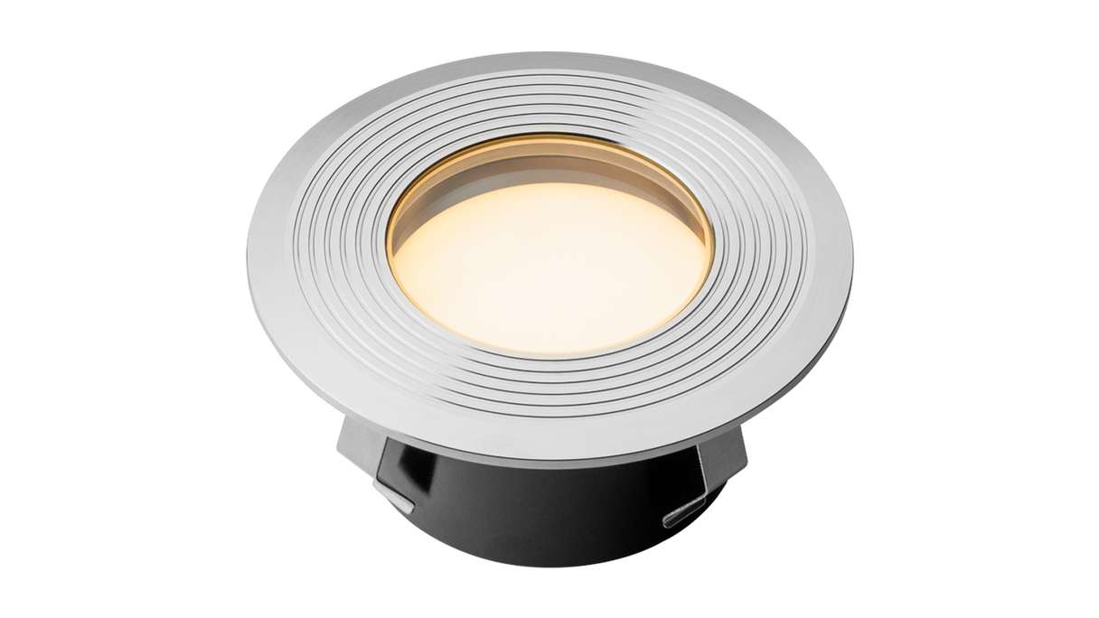 planeo garden lighting 12V - LED recessed light Onyx 90 RS - 1.5W