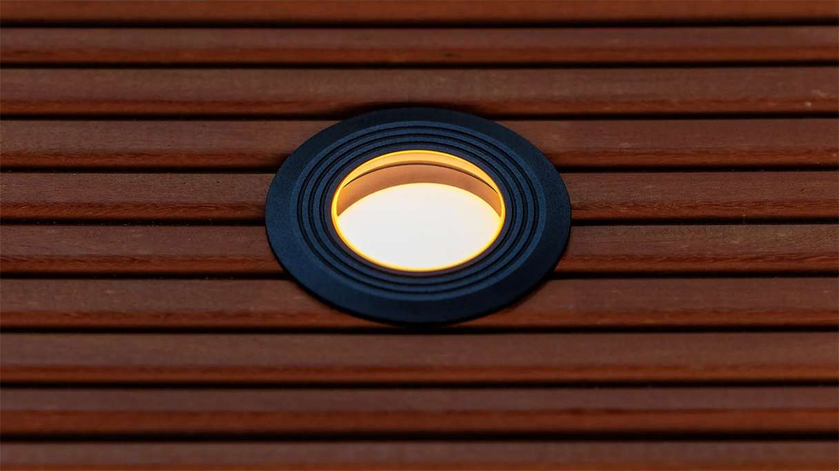 planeo patio lighting 12V - LED recessed light Onyx 60 RA - 1W 23Lumen