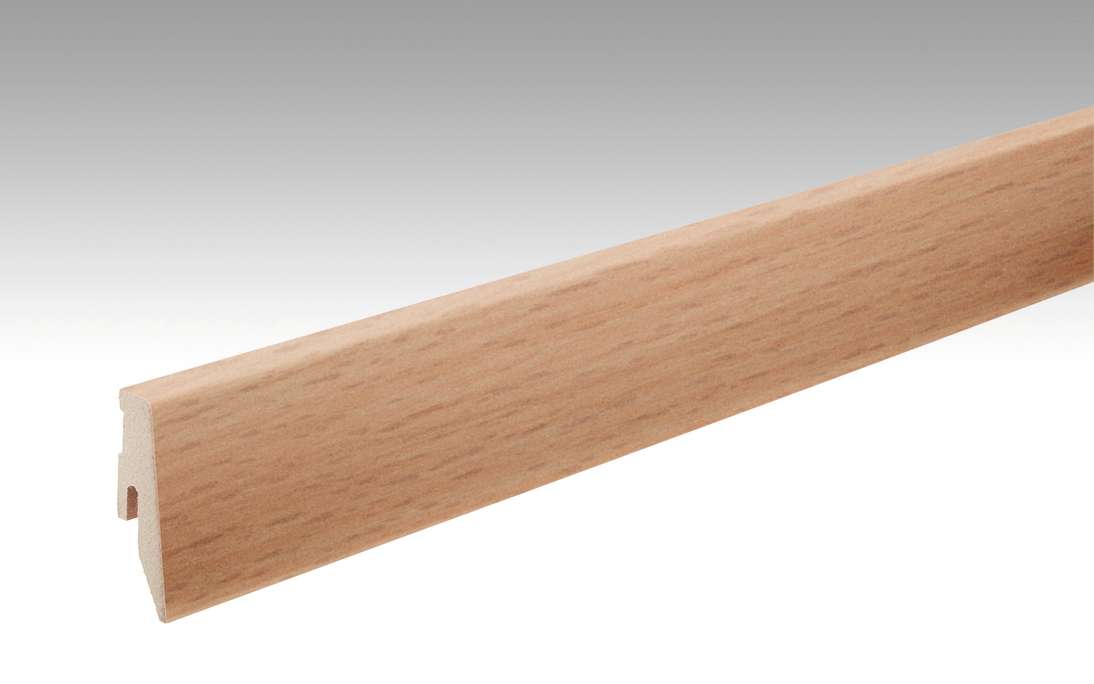 MEISTER Skirtings Beech 6201 - 2380 x 60 x 20 mm (200005-2380-06201)