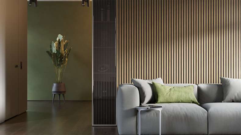 planeo acoustic panels - natural oak - 2400 x 525 x 18mm (PU-A-012)