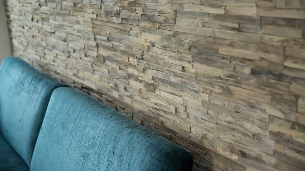 Skaben WoodWall – Teakwood Chic Gun Smoked