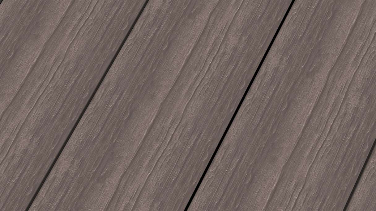 planeo MAXLine Antique - WPC CoEx coated XL decking solid - grey 3m rustic textured/smooth brushed
