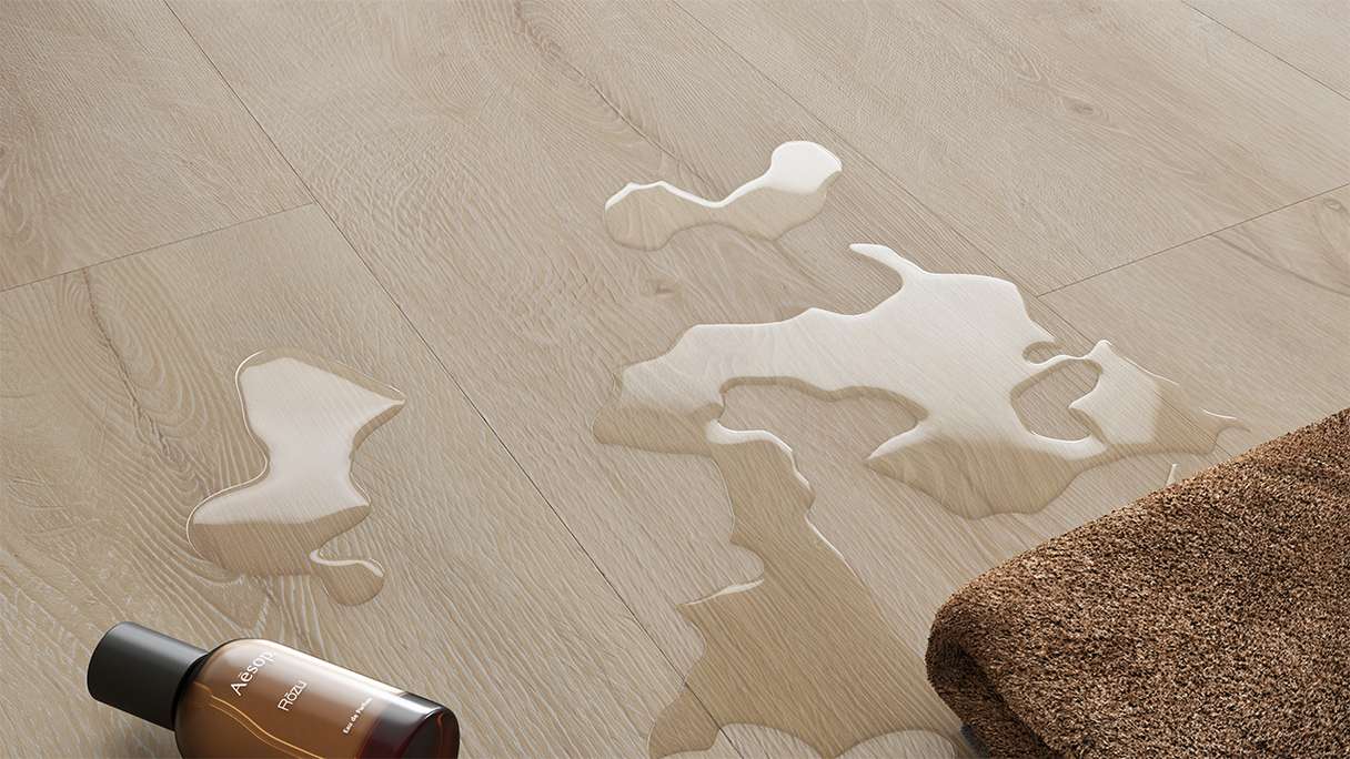 planeo Rigid Click Vinyl - GRANDline Ivory Oak | Impact sound insulation integrated (NF-GL-856-N)