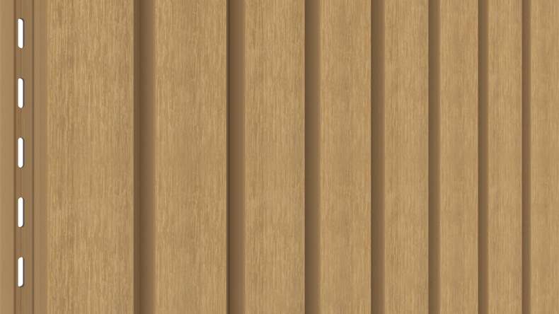 planeo LINEA Wide – WPC CoEx cladding, Sand, 2900 x 181 mm