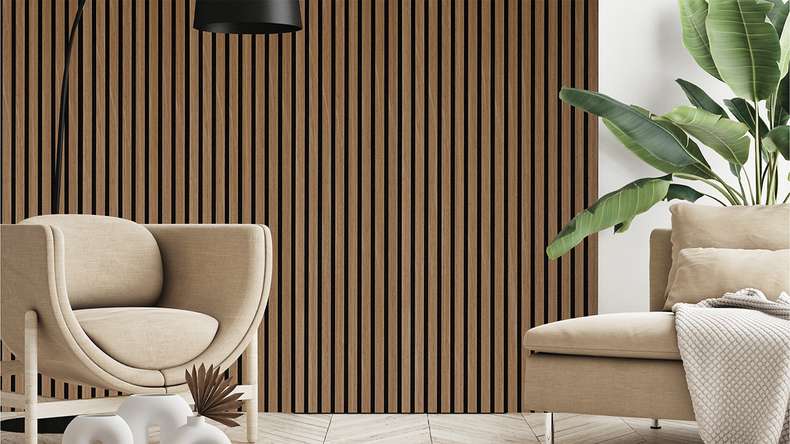 Skaben acoustic panels SilentWall - natural oiled oak