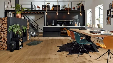 MEISTER Parquet Flooring - Longlife PD 400 Oak authentic gray (500005-2200180-09029)