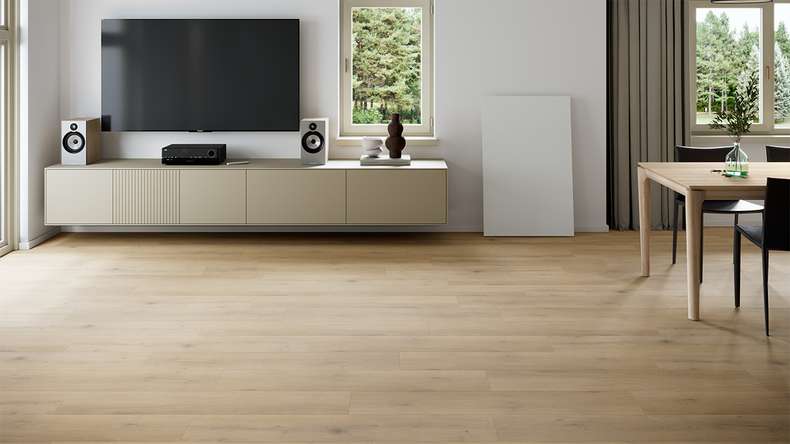 planeo Rigid click vinyl - Coastline Oak | Impact sound insulation integrated (DF-K-032-055)