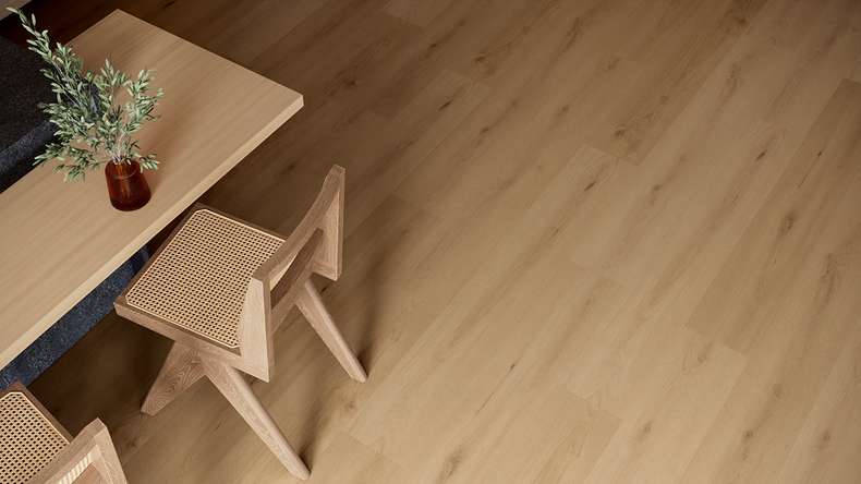 planeo WPC click vinyl - PUREtec MAX 70 EIR Pure Golden Oak | Impact sound insulation integrated (RP-A50-7)