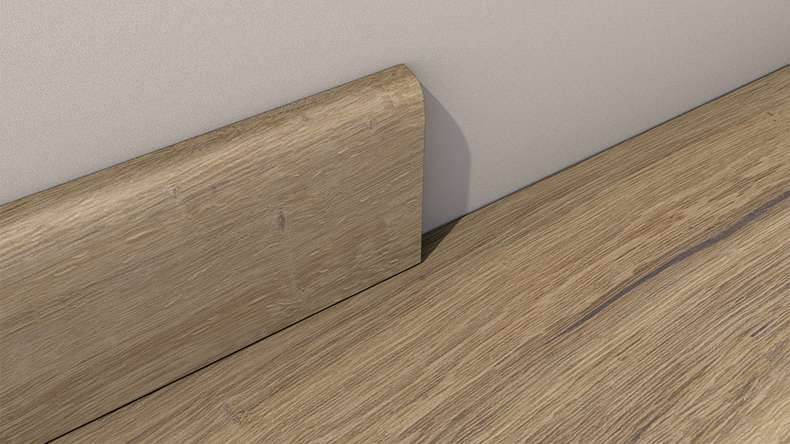 Gerflor MDF skirting board - Daintree Honey|Qaja Beige 16 x 60 x 2200mm (5947S201)