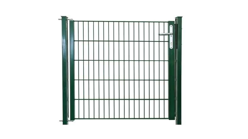 Universal door light 1-leaf moss green - W 1090 mm incl. gateposts