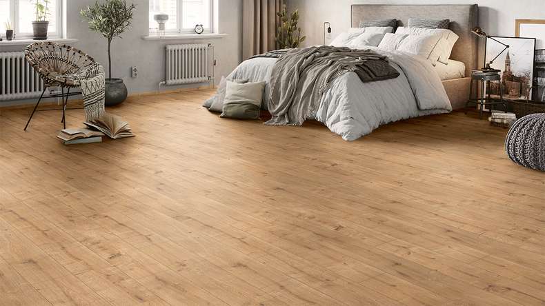 planeo laminate - Honey oak | antibacterial surface (KRO-8003)