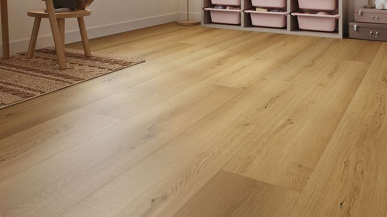 Lys&Land Rigid Klick Vinyl - Fjordline XL Oak Noblesse 1.83m long XL plank | integrated footfall sound insulation (SP183-08)