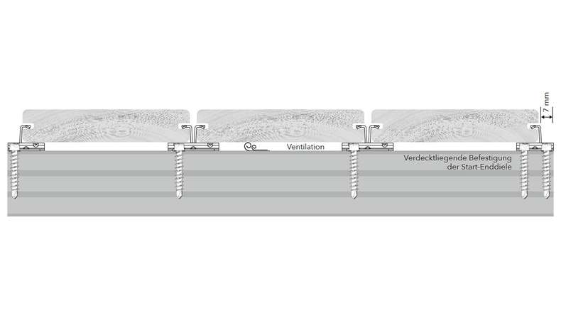 ZONA2 WPC Decking Connector Clip