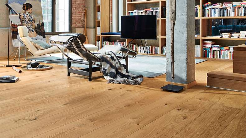 MEISTER Lindura wood flooring HD 400 - 08915 Oak authentic ultra matt lacquered 2200 x 205 x 11 mm (500214-2200205-08915)
