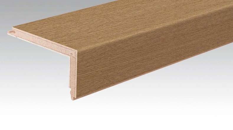 planeo Parquet stair nosing profile L-Profile - Authentica Oak Greige (PMTL-9109)