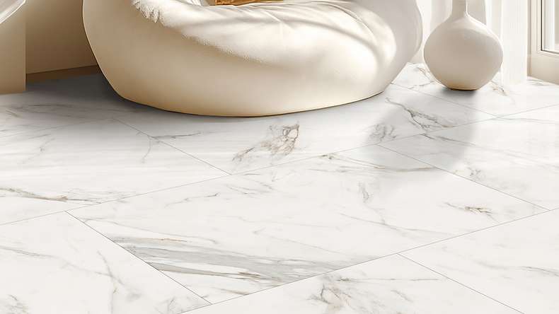 Gerflor adhesive vinyl - Creation 55 White Marble