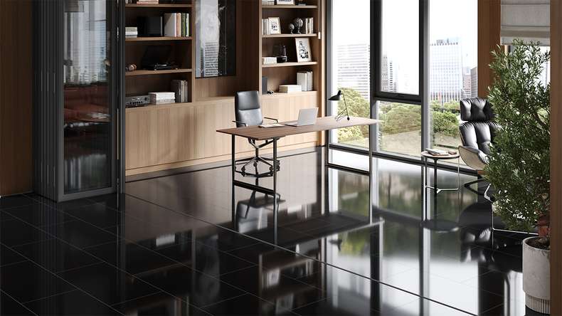 planeo laminate - MAX black high gloss